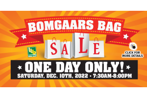 Bag the Bargains at Bomgaars