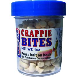 Magic Crappie Bites, White : Baits - Bomgaars