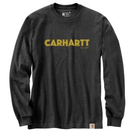 Bomgaars : Carhartt Loose Fit Heavy Weight Long-Sleeve Logo Graphic T ...