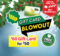 There’s a Bomgaars Gift Card BLOWOUT this Friday, Saturday and Sunday (December 2-3-4, 2022) at Bomgaars.