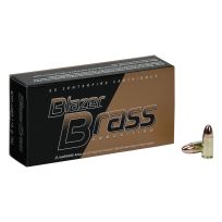 Blazer® Brass 9mm Luger Full Metal Jacket, 5200