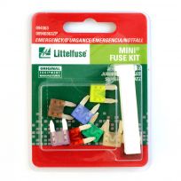 Littelfuse Emergency Mini Fuse Kit, 32v, 00940363ZP