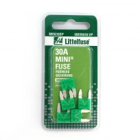 Littelfuse Mini Fuse, 32v, 30a, 5-Piece, 0MIN030.VP