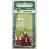 Littelfuse Mini Fuse, 32v, 7.5a, 5-Piece, 0MIN07.5VP