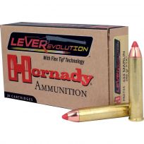 Hornady .444 Marlin LEVERevolution Rifle Ammunition, 20-Count, 82744