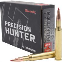 Hornady 270 Win Precision Hunter Rifle Ammunition, 20-Count, 80536