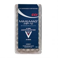 CCI Maxi Mag TNT 22 Jacketed Hollow Point, 50-Count, 63