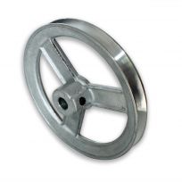 Chicago Die Casting Zinc Die Cast V-Belt Pulley 1/2 IN Bore, 600A, 6 IN