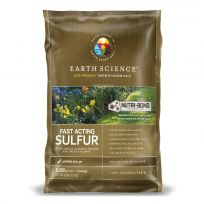 Earth Science Fast Acting Sulfur, 11883-80, 25 LB Bag