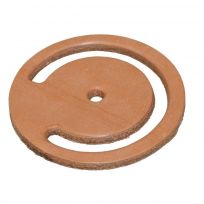 Merrill No. 700 Universal Lower Valve Leather 3 IN Cyl Size, 3-1/2 IN Outside Diameter, 700LL350