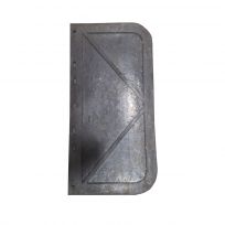 Boomerang Rubber Mud Flap 14 IN X 12 IN X 1/4 IN, SRI1412A1PL