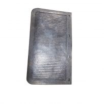 Boomerang Rubber Mud Flap 24 IN X 14 IN X 1/4 IN, SRI2414A1PL