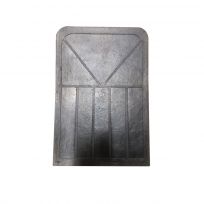 Boomerang Rubber Mud Flap 24 IN X 36 IN X 1/4 IN, SRI2436A1PL