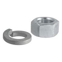 Curt Manufacturing Replacement Trailer Ball Nut & Washer for 1 IN Shank, 40104