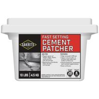 Sakrete Fast Set Cement Patcher, 60205004, 10 LB