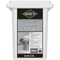 Sakrete Hydraulic Cement Leak Stopper, Gray, 65450006, 20 LB