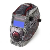 LINCOLN ELECTRIC® Bloodshot Welding Helmet 600s Auto-Dark 9-13 Shade, K3190-1