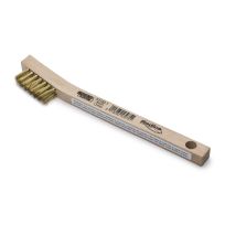 LINCOLN ELECTRIC® Brass Brush with Wood Handle, KH582