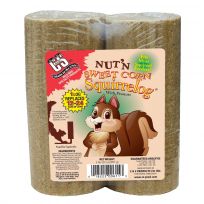 C&S Nut 'N Sweet Corn Squirrelog, CS06608, 32 OZ