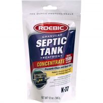 Roebic Septic Tank Treatment, K-37BAG-4, 12 OZ