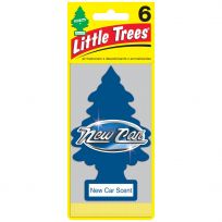 Little Trees New Car Scent 6-Pack, U6P-60189