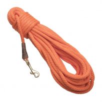 Mendota Pet Trainer 50 Check Cord, 04506, Orange, 3/8 IN x 50 FT