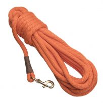 Mendota Pet Protrainer Check Cord, 04706, Orange, 1/2 IN  x 30 FT