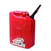 Midwest Can Metal Auto Shut Off Jerry Gas Can, 5810, Red, 5 Gallon
