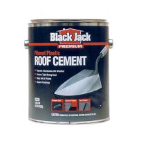 Black Jack Premium Fibered Plastic Roof Cement, 6220-9-34, 1 Gallon