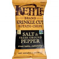 Kettle Foods Kettle Chips Salt and Pepper, 790431171, 5 OZ