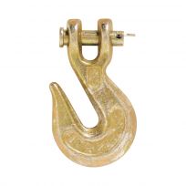 Koch Industries Clevis Grab Hook, Yellow Dichromate, G70 Bcode 1/4 IN, 092213