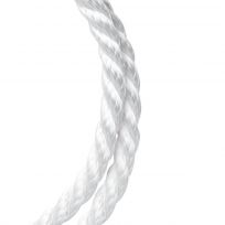 Koch Industries Nylon Twist White Rope, 3/8 X 50 FT, 5211235