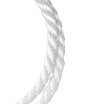 Koch Industries Nylon Twist White Rope, 1/2 X 50 FT, 5211635