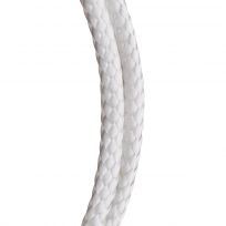 Koch Industries Nylon Diamond Braid White Rope, #6 3/16 X 50 FT, 5230625