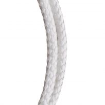 Koch Industries Nylon Diamond Braid White Rope #6 3/16 X 100 FT, 5230626