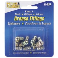 Plews Lubrimatic Grease Fitting, 6mm, 11-957