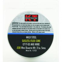 K-T Industries Flux Core Mig Wire 2 LB, .030 IN, 1-3153