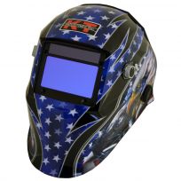 K-T Industries Patriotic Auto Darkening Helmet, 4-1073