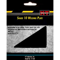 K-T Industries No 10 Shade, Welding Plate, 4-1160, 4-1/2 IN x 5-1/4 IN