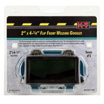 K-T Industries Flip Front Goggle, 4-2305, 2 IN x 4-1/4 IN
