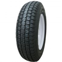 Hi-Run Trailer Tire & Wheel Assembly ST205/75D15-6 H180 on 15 X 5 5 - 4.5, ASB1004