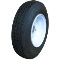 Hi-Run Trailer Tire & Wheel Assembly 4.80-8 / 4 SU01 on 8X3.75 5 hole, ASB1046