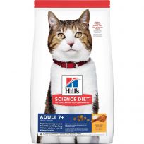 Hill's Science Diet Adult 7+ Active Longevity Chicken Recipe Dry Cat Food, 10407, 16 LB Bag