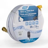 Camco TastePURE Drinking Water Hose, 1/2 IN x 25 FT, 22735
