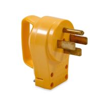 Camco PowerGrip - Plug Male Receptacle, 50A 125-250V/12500W(CLAM)cCSAus, 55255