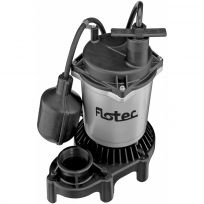 Flotec Thermoplastic Submersible Sump Pump, FPZS50T
