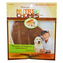 Nutri Chomps Chicken Flavor Ear Dog Chews, NT083V