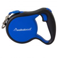 Petmate Walkabout Retractable Leash, 02395, Blue