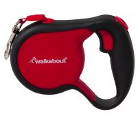 Petmate Walkabout Retractable Leash, 02398, Red