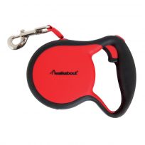 Petmate Walkabout Retractable Leash, 02400, Red